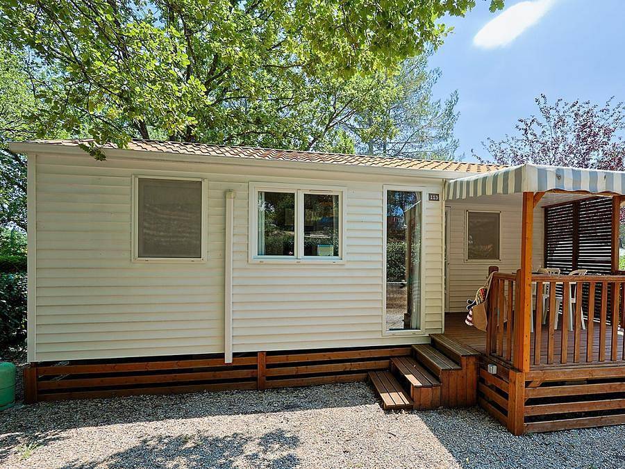 Flower Camping Domaine Villa Verde - Mobile home 4 persons - 2-bedroom air-conditioned Shed in Callas, Draguignan region
