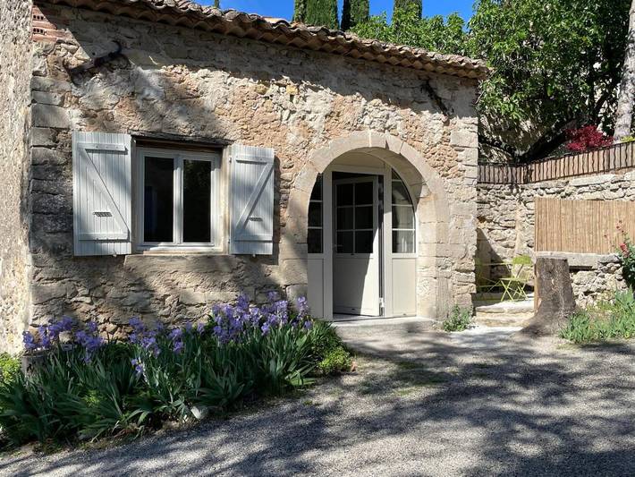 Maison de vacances pour 2 personnes, avec piscine ainsi que jardin et vue