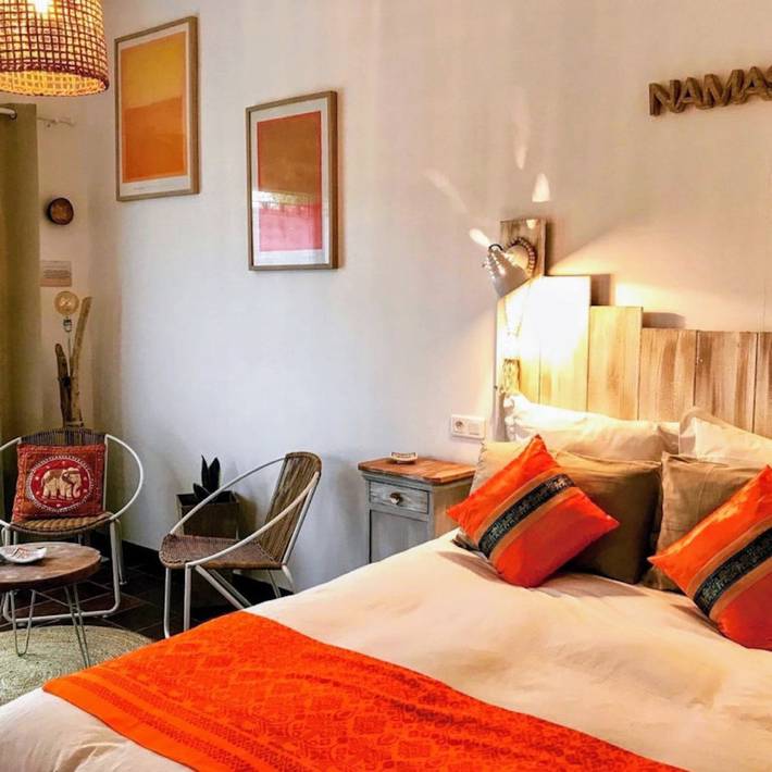 Chambre d’hôte pour 2 personnes, avec jardin et sauna dans Privas