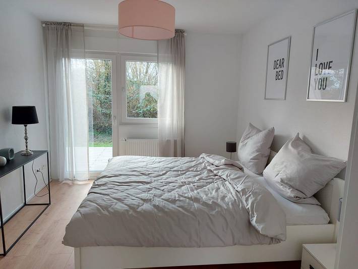 Ferienwohnung für 2 Personen, mit Balkon und Terrasse sowie Garten in Südpfalz