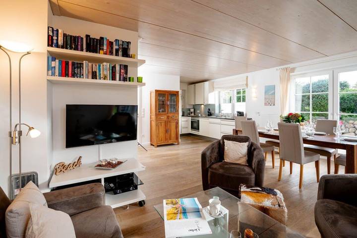 Ferienhaus für 8 Personen, mit Terrasse und Garten sowie Sauna, mit Haustier - 1