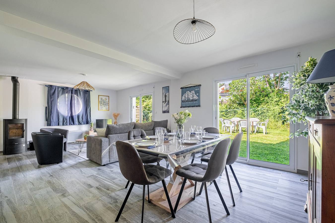 Ty Kerdreven - Maison familiale avec grand jardin in Crach, Côte des Mégalithes