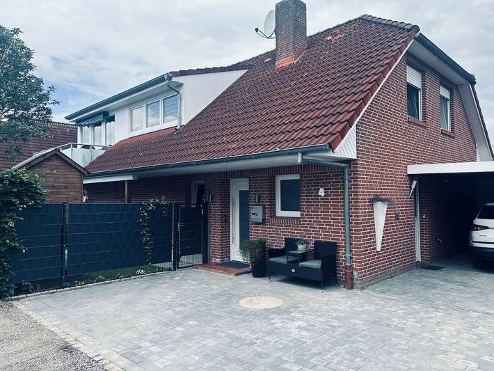 Ferienwohnung für 4 Personen, mit Balkon und Terrasse sowie Garten in Leer und Umgebung - 3