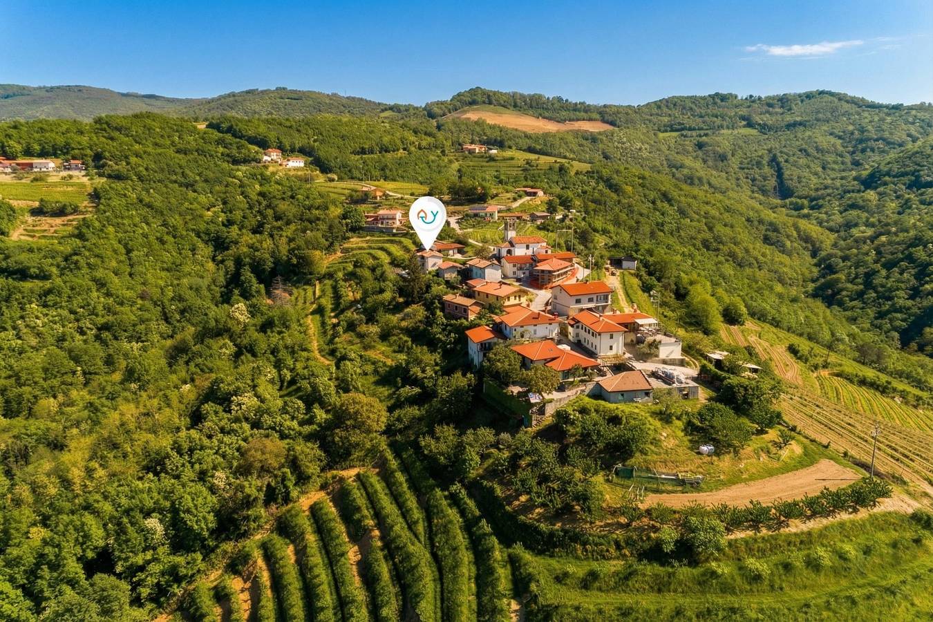 Appartamento intero, Neda Apartment: Terrace Views Goriška Brda in Brda (fiume), Slovenia
