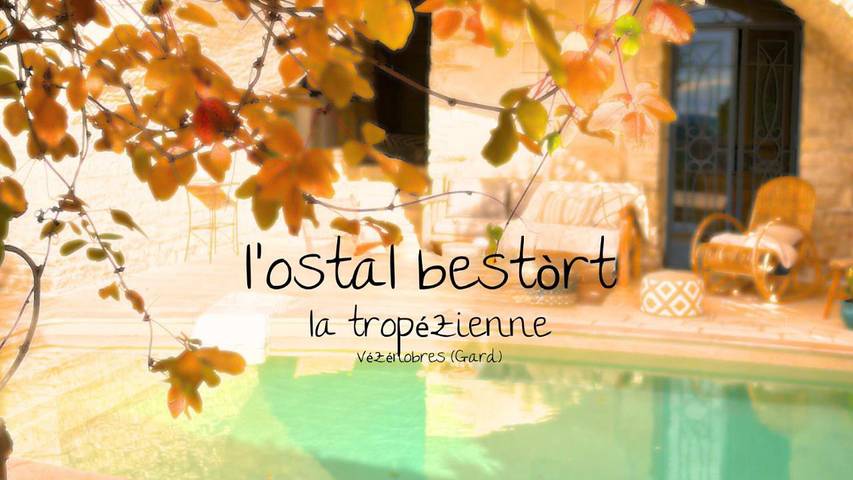 Gîte pour 2 personnes, avec piscine ainsi que jardin et vue à Vézénobres - 3