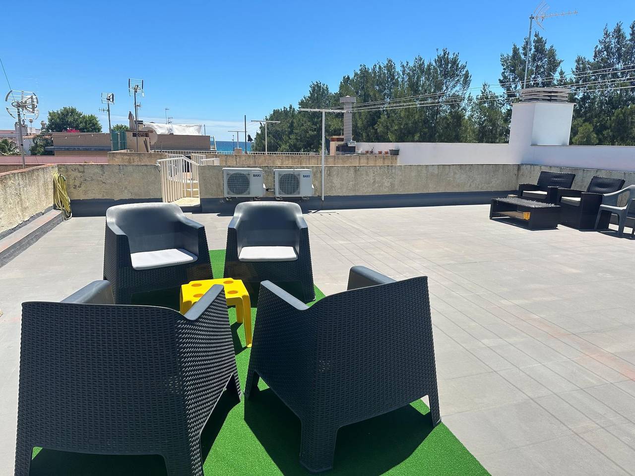 Ganze Ferienwohnung, Ferienwohnung für 5 Personen mit Balkon/Terrasse in Platja de la Mora (Tarragona), Tarragona