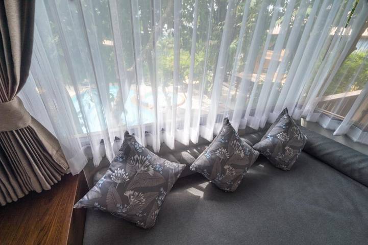 Station pour 4 personnes, avec sauna et piscine ainsi que jacuzzi et jardin à Ao Nang Beach - 2