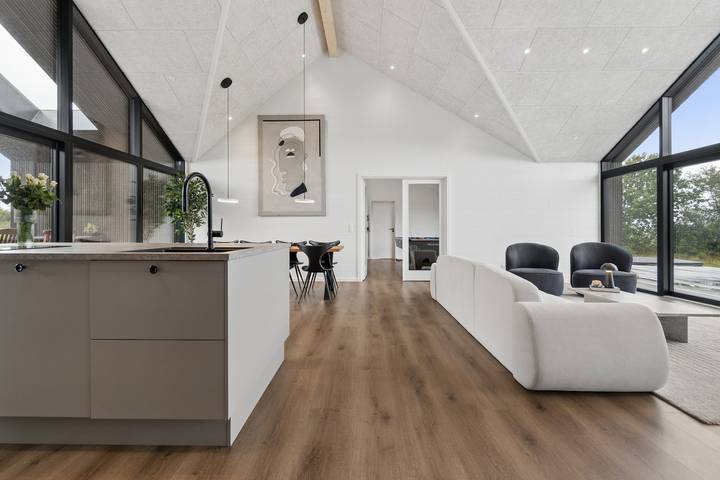 Ferienhaus für 8 Personen, mit Terrasse und Garten sowie Sauna und Ausblick in Astrup Vig - 2