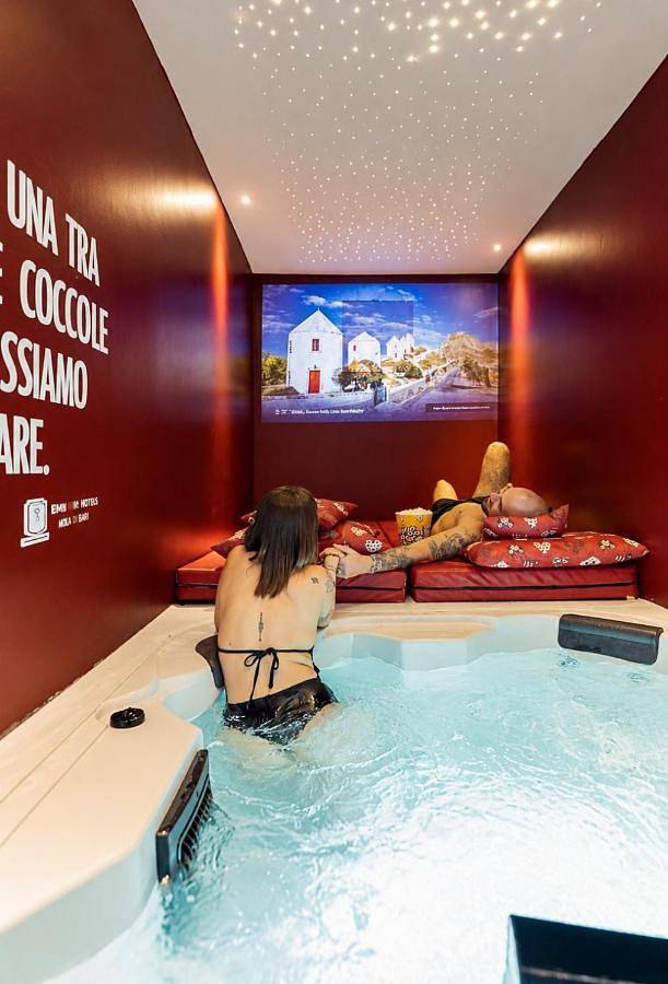 B&b per 2 persone, con Balcone e Idromassaggio nonché Piscina e Sauna a Posillipo