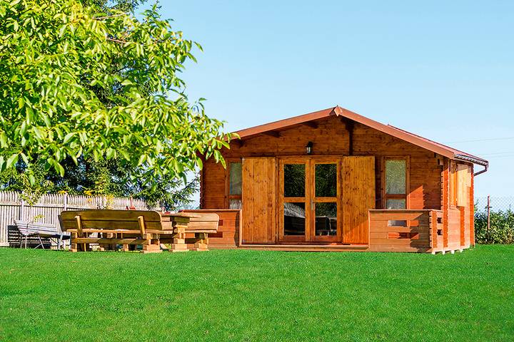 Ferienhaus für 4 Personen, mit Terrasse und Garten in den Masuren