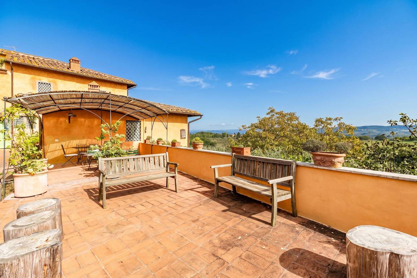 Appartamento intero, Villa Salivolpe Amazing Chianti View 6 in San Casciano in Val di Pesa, Chianti