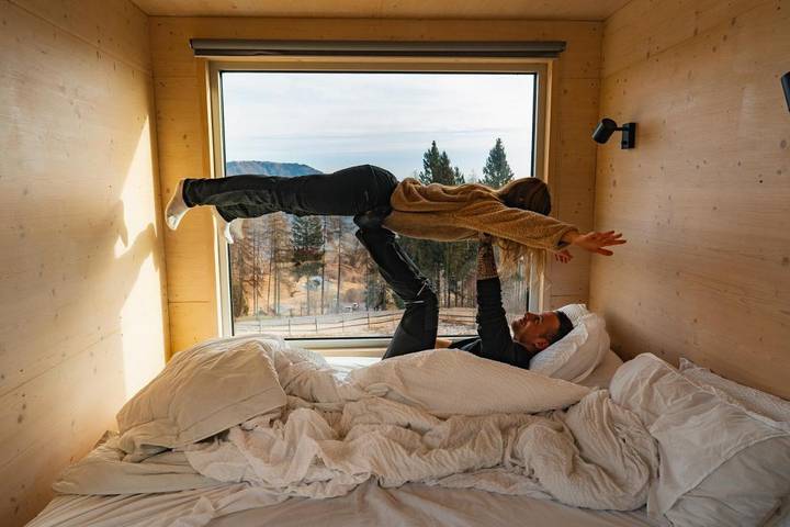 Camping für 2 Personen, mit Garten und Ausblick, mit Haustier in den Dolomiten - 3