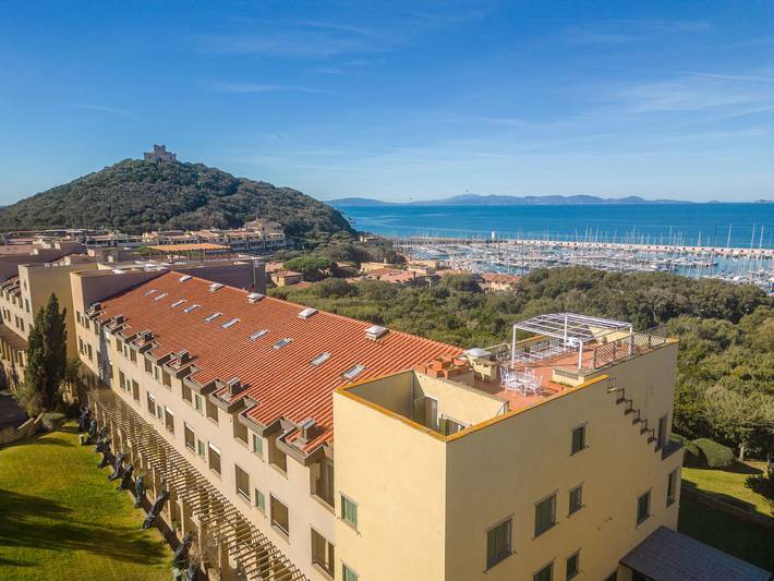 Ferienwohnung für 10 Personen, mit Balkon und Ausblick in Grosseto Provinz - 2