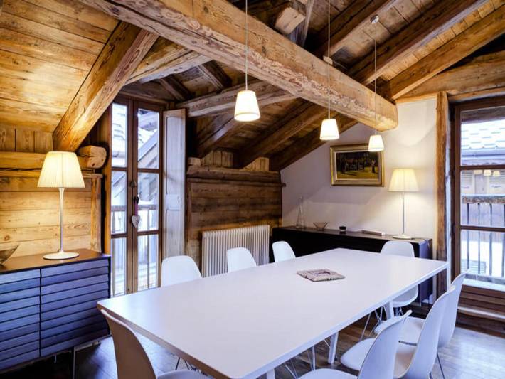Gîte pour 8 personnes, avec balcon dans Courchevel 1300 (Le Praz) - 2