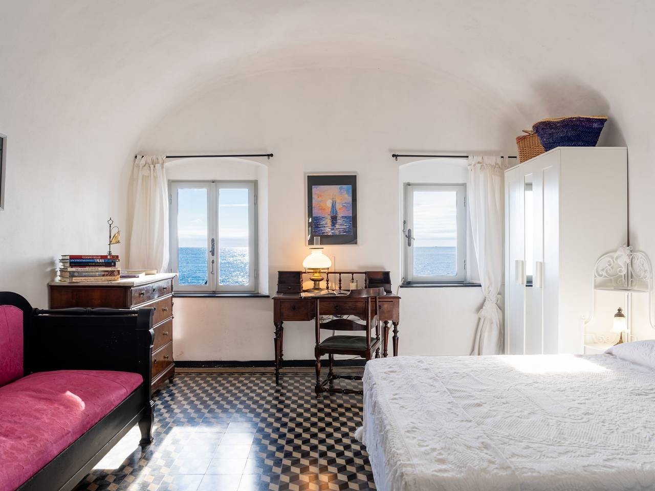 La Loggia sul mare in Riva Ligure, Riviera di Ponente