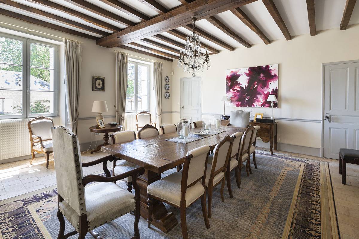 Château pour 14 personnes avec terrasse in Chaveignes, Parc naturel régional Loire-Anjou-Touraine