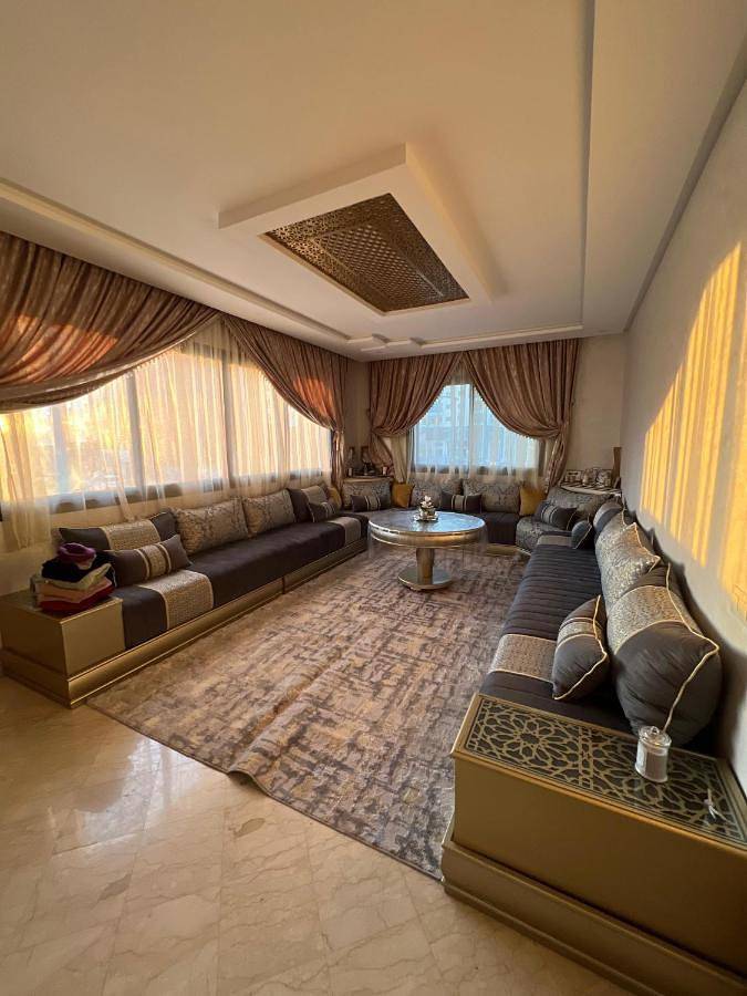 Location de vacances pour 4 personnes, avec balcon et vue à Agadir