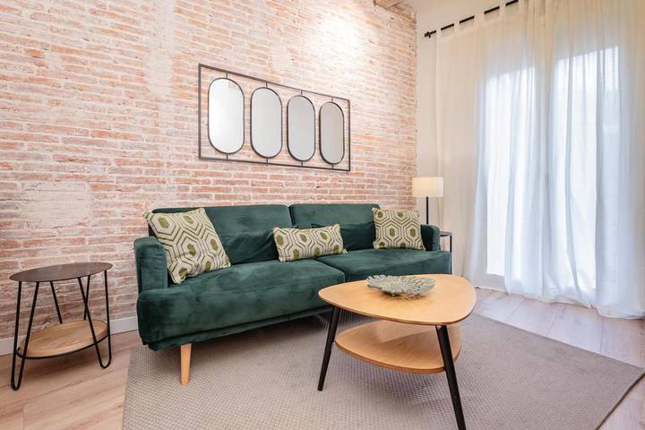 Apartahotel para 4 personas, con balcón en Barcelona