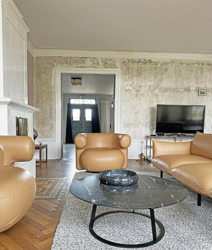 Ferienwohnung für 11 Personen, mit Terrasse und Garten sowie Sauna und Ausblick in Strukkamp - 4