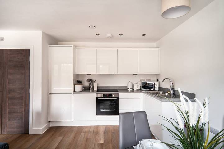 Ganze Wohnung, Stay Zeni, Alexandra Rise Manchester Roomy 1 Bed in Greater Manchester