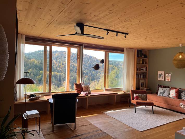 Entire apartment, Apartment 'Am Stadtwald' with Mountain View, Private Terrace and Wi-Fi in Triberg, Southern Black Forest
