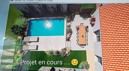 Gîte pour 4 personnes, avec jardin ainsi que piscine et vue à Chantonnay