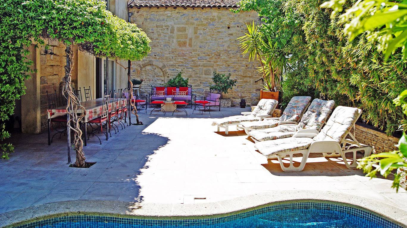 Le Clos Andela, maison du 18ème classée 4* in Aimargues, Région de Nîmes