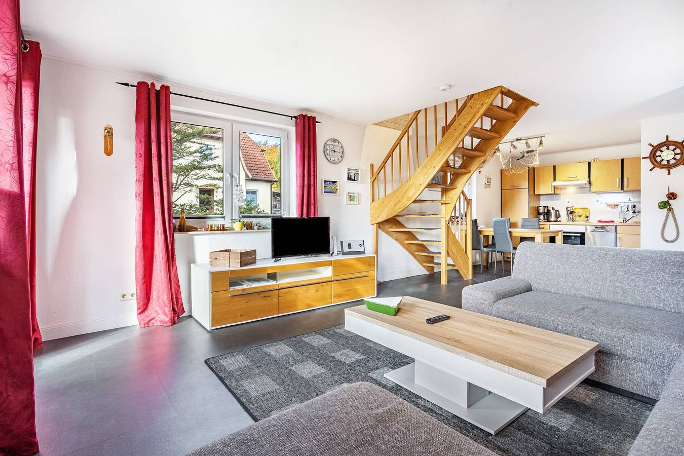 Casa de vacaciones 'Lütt-Matten' con terraza compartida, jardín privado y Wi-Fi in Sellin, Rügen