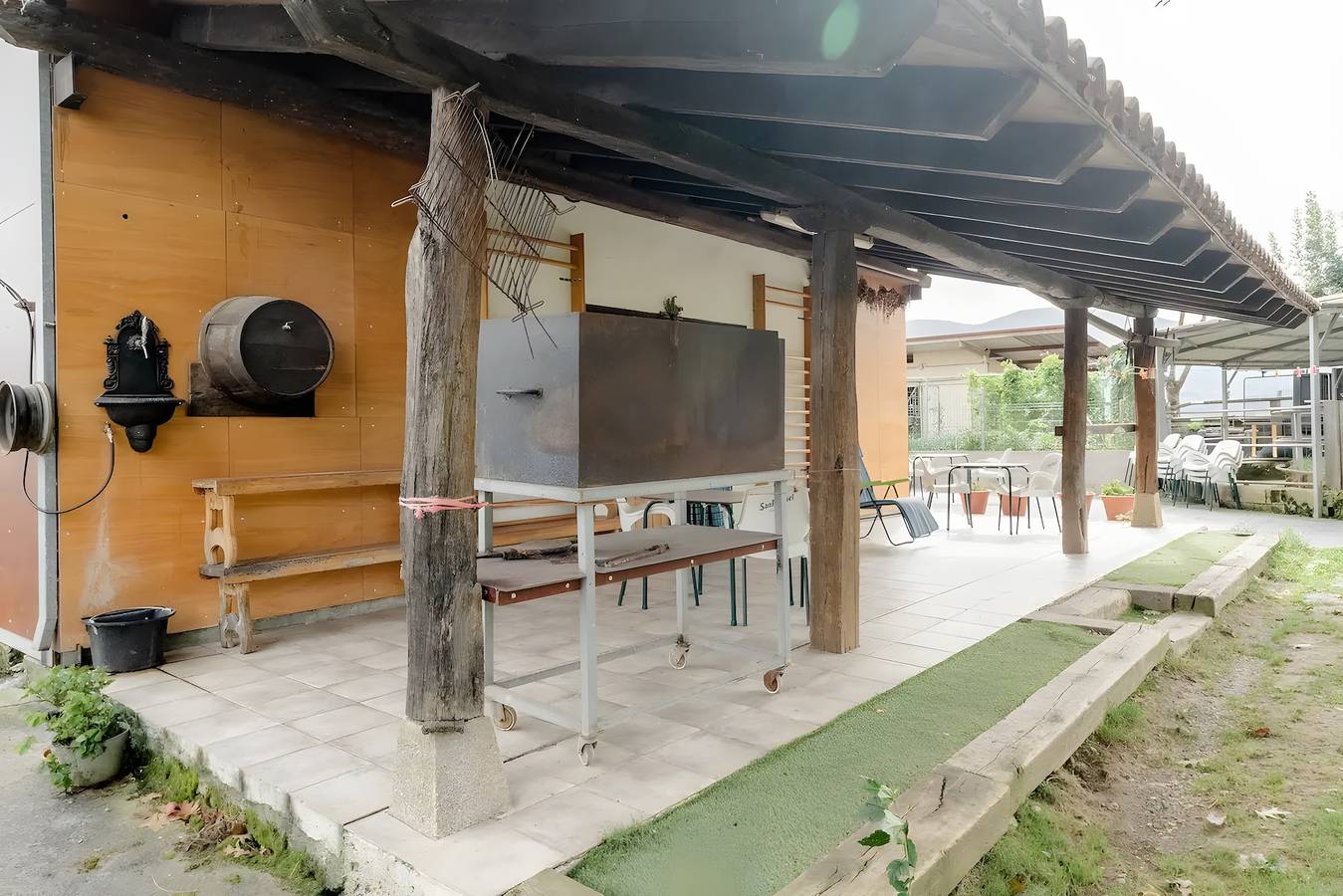 Chalet « Alarpe Aterpetxea » avec vue montagne, terrasse et jardin partagés in Zaldibia, Chaîne Cantabrique
