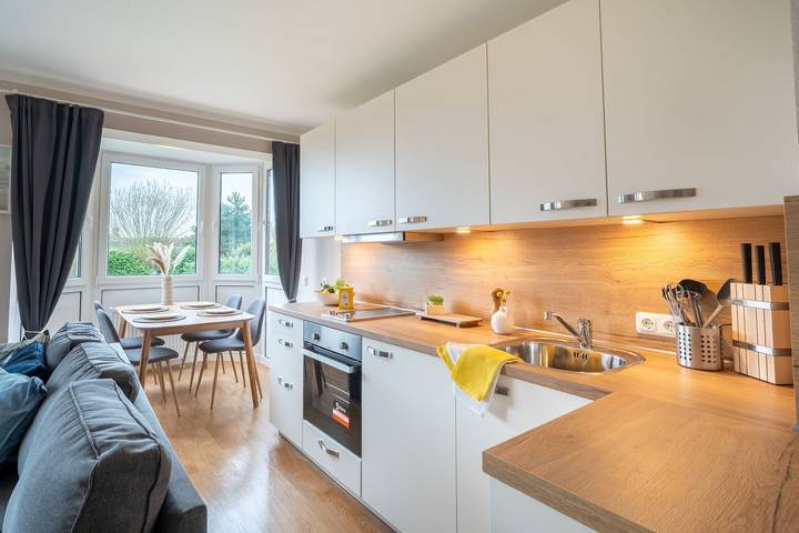 Ferienwohnung für 4 Personen, mit Terrasse und Sauna, mit Haustier in Nordholz - 2