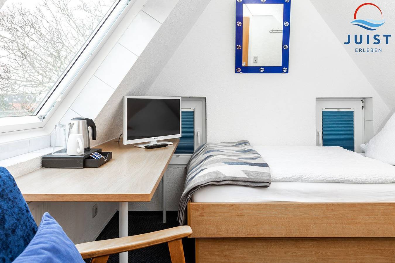 Entire apartment, Entspannter Urlaub auf Juist: Gemütliches Zimmer nur 290 m vom Strand! in Juist