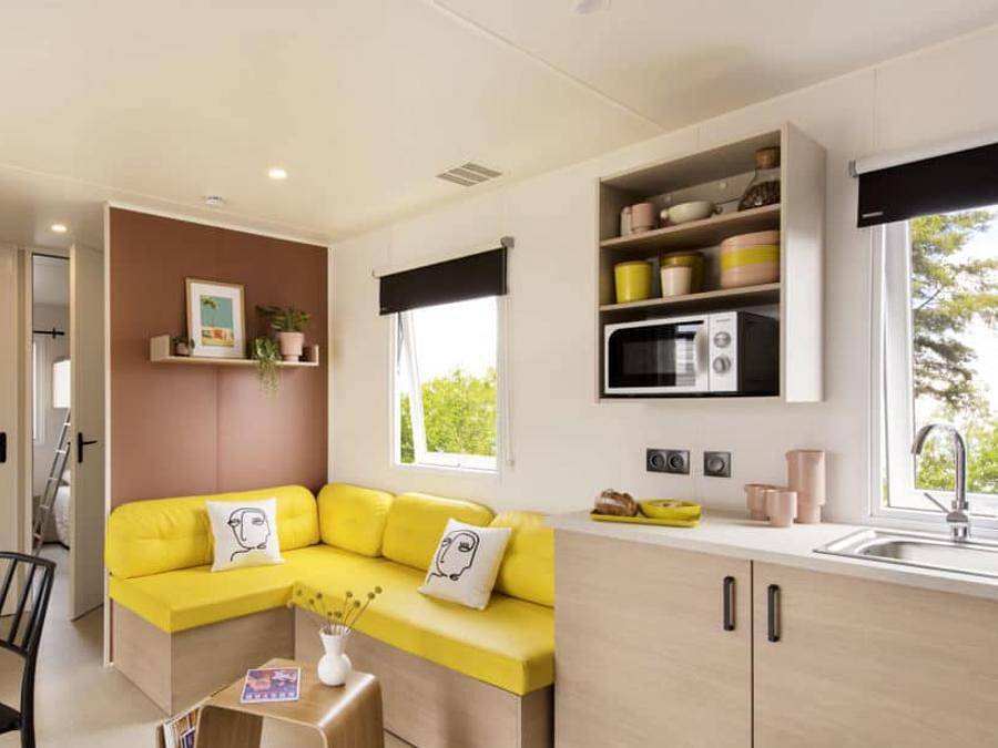 Camping La Forêt Lahitte - Mobile home 8 persons - 3 clovers 4 bedrooms 2 shower rooms in Parentis-en-Born, Côte d’Argent