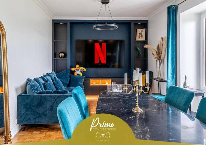 Gîte pour 6 personnes, avec vue à Versailles