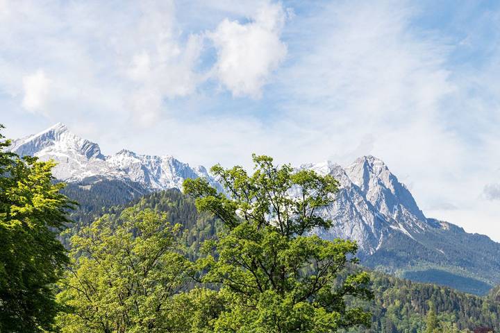 Ganze Wohnung, Ferienwohnung Panoramablick in Garmisch-Partenkirchen, Bayerische Alpen