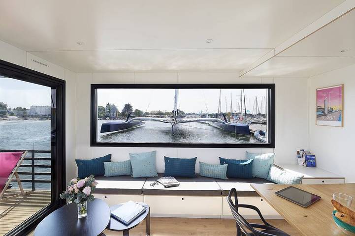 Péniche pour 5 personnes dans Port du Kernével