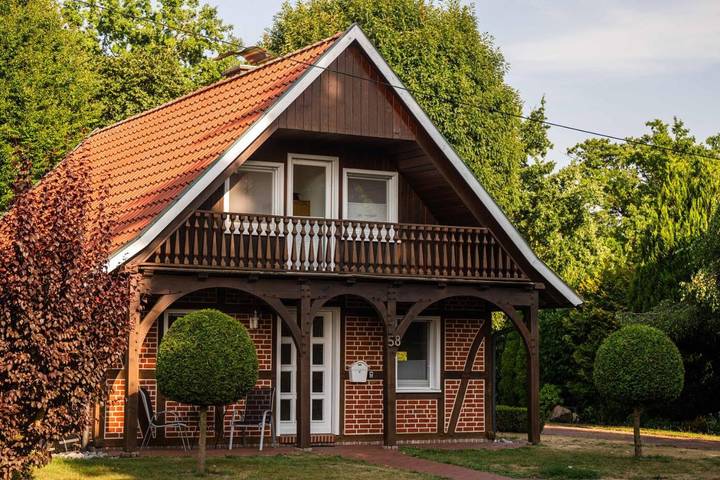 Appartement de vacances pour 2 personnes, avec Terrasse ainsi que Jardin et Vue