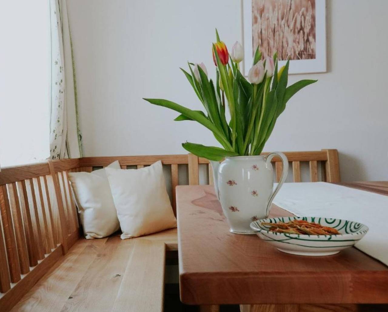 Ganze Wohnung, Ferienwohnung "Mühlbauerhof Erdgeschoss" mit Bergblick, Privat-Terrasse und Wlan in Großklein, Steirerland