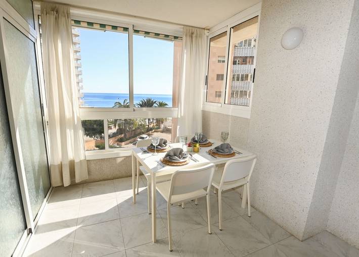 Vakantieappartement voor 3 personen, met terras in Calpe