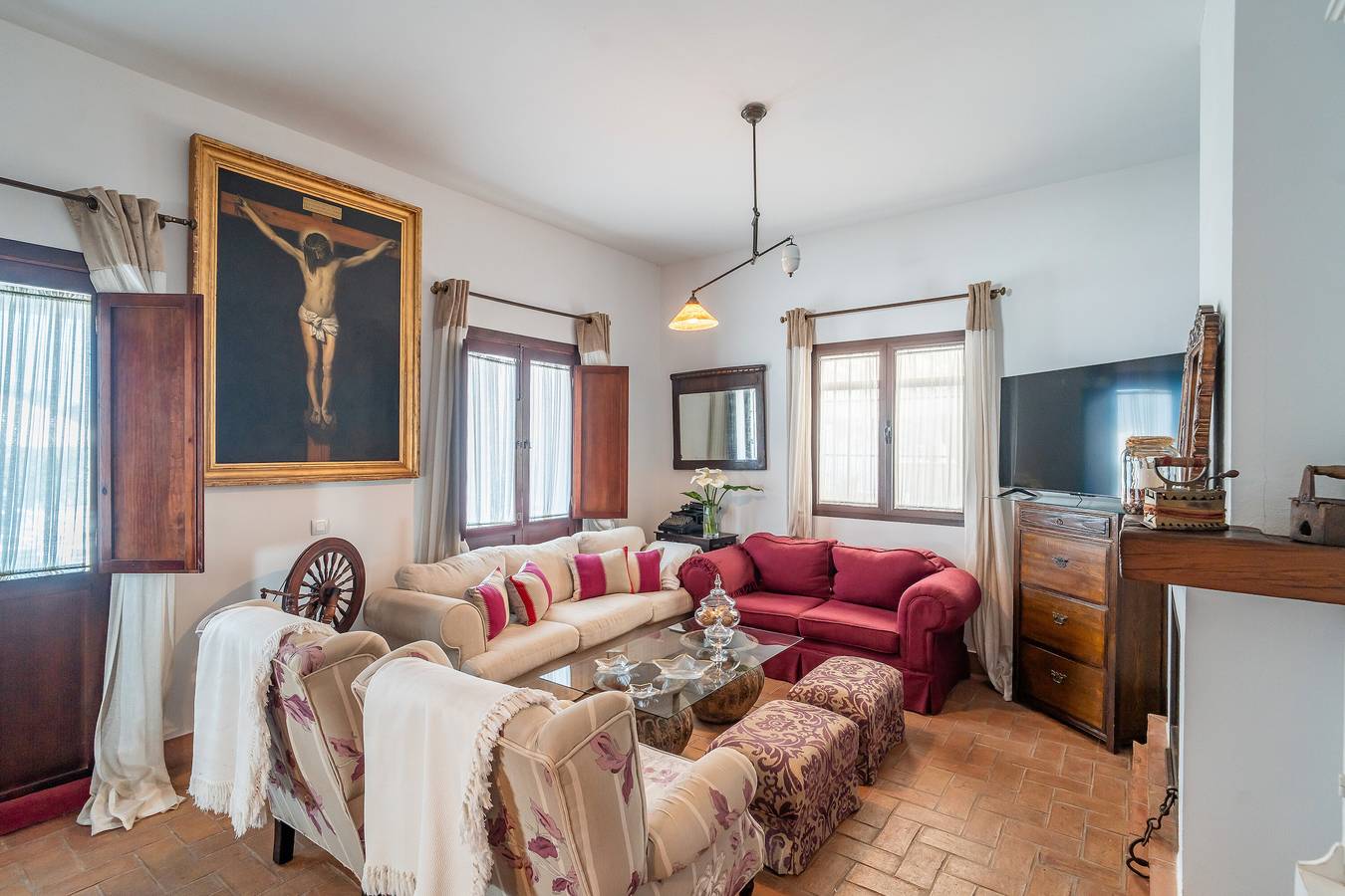 Casa de vacaciones 'Pozo Viejo' con piscina privada, Wi-Fi y aire acondicionado in Marchena, Provincia de Sevilla