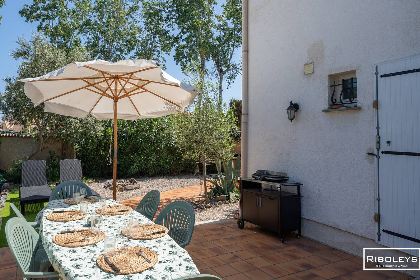 Riboleys – Klimatisiertes Haus 600 m vom Strand in Vias Plage, Vias