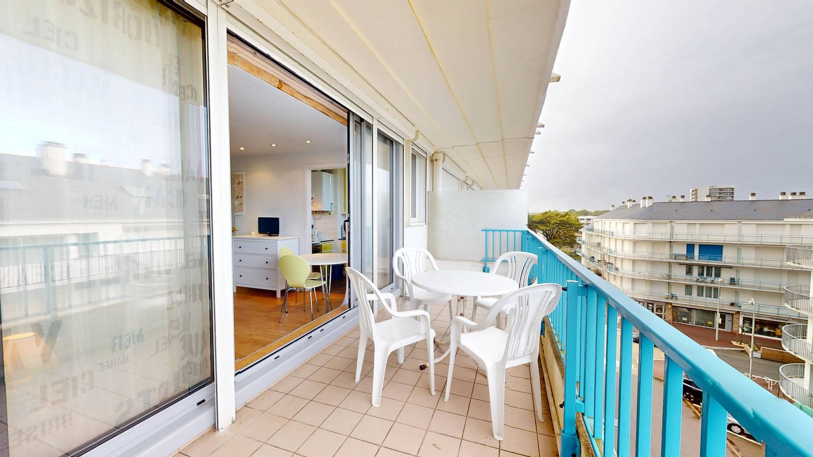 Studio entier, Studio Baulois - Grand balcon & plage 50m in La Baule-Escoublac, Côte d'Amour