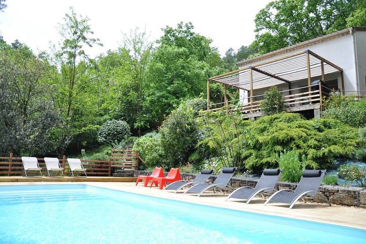 Maison de vacances pour 14 personnes, animaux acceptés