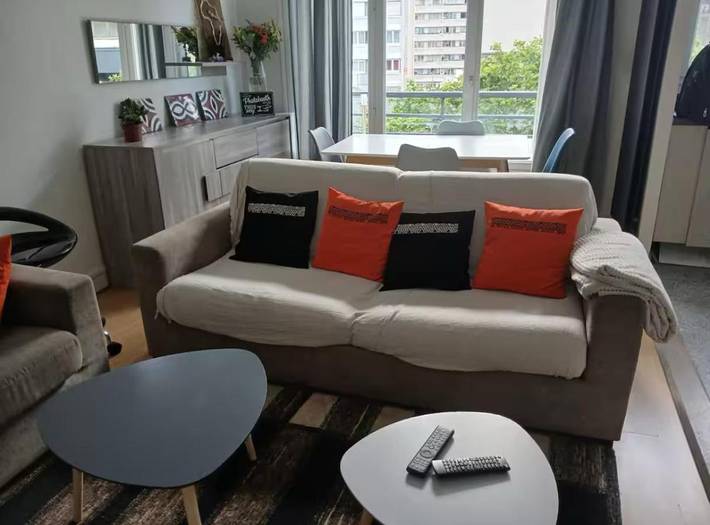 Gîte pour 4 personnes, avec Balcon à Montrouge