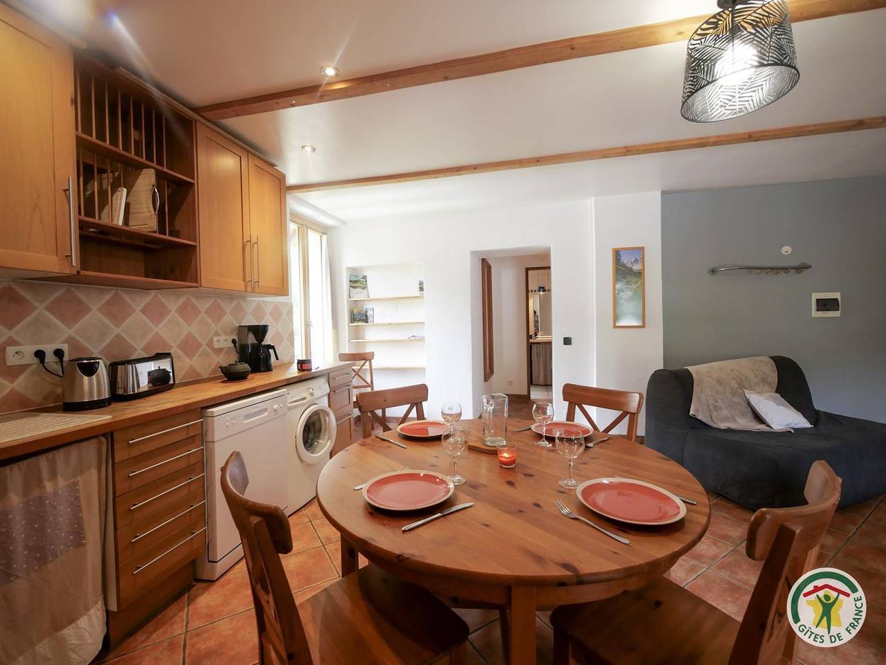 Casa de huéspedes para 4 personas con jardín in Abriès, Queyras