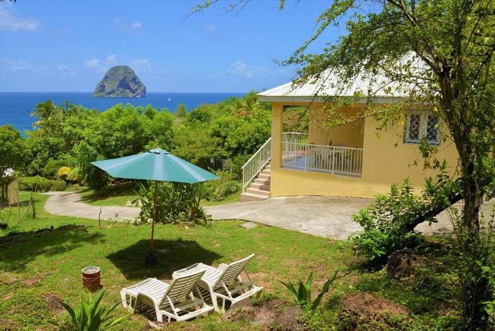 Appartement de vacances pour 2 personnes, avec jardin et vue