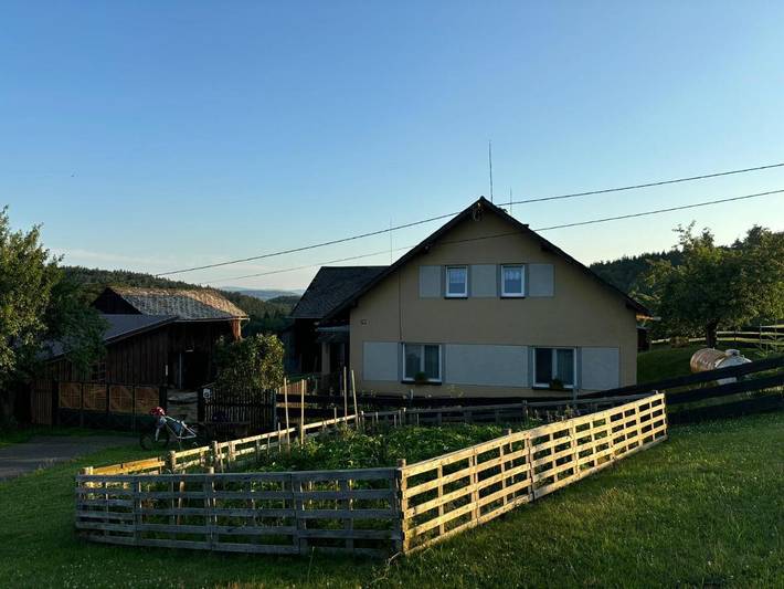 Vakantiehuis voor 8 personen, with Terras and Tuin as well as Uitzicht in Bohemer Woud