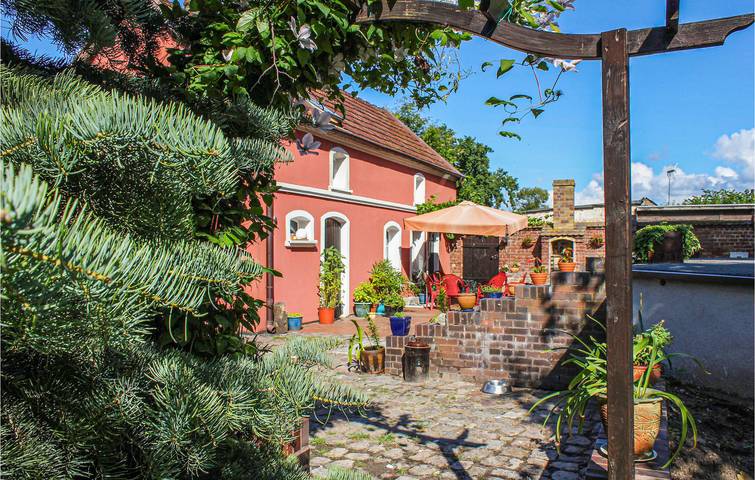 Ferienhaus für 6 Personen mit Terrasse in Nowe Warpno, Stettiner Haff