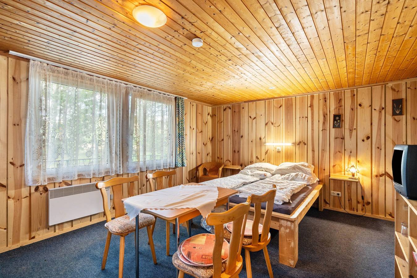 Bungalow '14 - Kimbucht' mit privater Terrasse und Gemeinschaftsgarten in Waldhufen, Oberlausitz-Niederschlesien