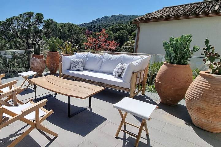 Finca für 8 Personen, mit Garten und Balkon in Pals