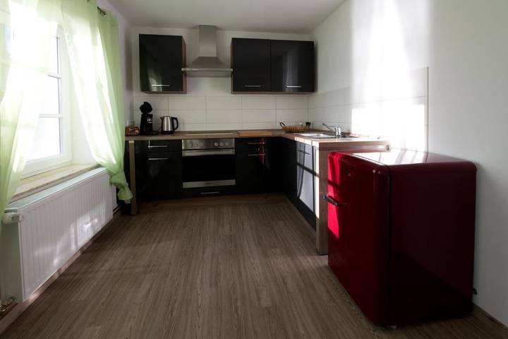 Ferienwohnung für 3 Personen, mit Terrasse und Seeblick sowie Ausblick in Woltersdorf - 2